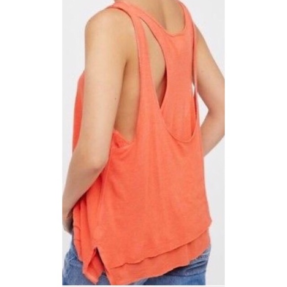 Free People Karman Coral Tank - Picture 3 of 5